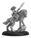 Privateer Press_Hordes Circle of Orboros Mounted Tharn on Wolf