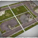 Deep Cut Studio_Wargames terrain mat – Walking Dead Town 3