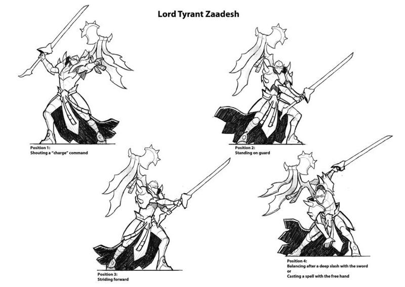 Hordes: Concept to Caster Lord Tyrant Zaadesh – Brückenkopf-Online.com ...