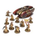 Forge World_The Horus Heresy LEGIO CUSTODES CORONUS GRAV-CARRIER & 10 CUSTODIAN GUARD