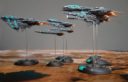 Dropfleet UCM VAL Flotte 3