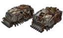 MS Miniature Scenery Scrap Tanks preview