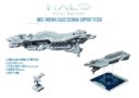 Spartan Games_Halo-Fleet Battles UNSC Phoenix-Class Colonial Support Vessel