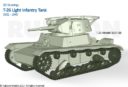 Rubicon Models_T-26 Light Infantery Tank Render