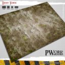 PWork Wargames Dust City Gaming Mat 1