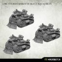 K Kromlech Ork Sturmtankette Morbid Legionary Backpack 1