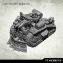 K Kromlech Ork Sturmtankette Morbid Legionary Backpack 2