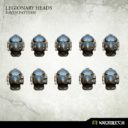 Kromlech Legionary Heads Raven Pattern 2