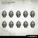 Kromlech Legionary Heads Raven Pattern 3