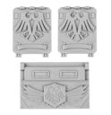 Forge World Warhammer 40.000 Raven Guard Rhino Doors And Front Plate Set 1