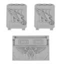 Forge World Warhammer 40.000 The Horus Heresy Emperor's Children Rhino Doors And Front Plate