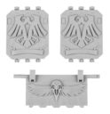 Forge World Warhammer 40.000 The Horus Heresy Raven Guard Chapter Land Raider Doors Set 2