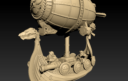 Norbaminiatures Dwarfen Air Ship 3