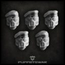 PW Puppets War MASKED BERET HEADS 2