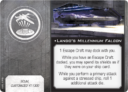 Fantasy Flight Games X Wing Second Edtition Lando's Millennium Falcon 9