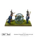 Warlord BlackPowder Napoleonic Portuguese Foot Artillery With 6 Pdr 02