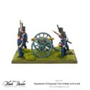 Warlord BlackPowder Napoleonic Portuguese Foot Artillery With 6 Pdr 04