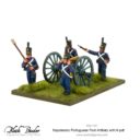 Warlord BlackPowder Napoleonic Portuguese Foot Artillery With 6 Pdr 05