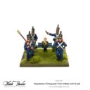 Warlord BlackPowder Napoleonic Portuguese Foot Artillery With 6 Pdr 06