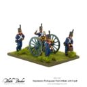 Warlord BlackPowder Napoleonic Portuguese Foot Artillery With 9 Pdr 01