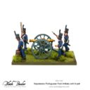 Warlord BlackPowder Napoleonic Portuguese Foot Artillery With 9 Pdr 04