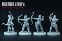 Brother Vinnis Miniatures Female Slavic Archers 3