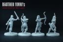 Brother Vinnis Miniatures Female Slavic Archers 4