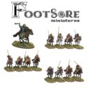 Footdore Miniatures Mounted Irish Raiding Party