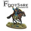 Footdore Miniatures Mounted Irish Warlord 1