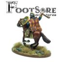 Footdore Miniatures Mounted Irish Warlord 3