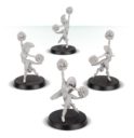 Forge World Blood Bowl Elfheim Eaglettes Elf Cheerleading Squad 3