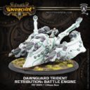 Privateer Press Warmachine Retribution Dawnguard Trident 1