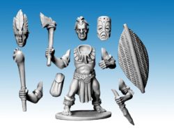 North Star Military Figures New Plastic Tribal Figures