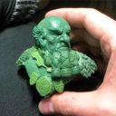 Scibor Monstrous Miniatures Dwarf Bust Green 1