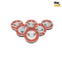 WarTiles Warhammer Small Wound Dials Imperial Militarum