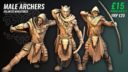 AM Atlantis Miniatures 28mm Wood Elves Kickstarter 7