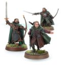 Games Workshop Middleearth Hauptleute Der Waldläufer Faramir™, Madril & Damrod