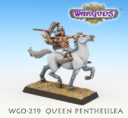 CG Wargods Queen Penthesilea Mounted