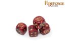 FG DeusVult Dice Red (4) 1