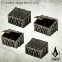 Kromlech Hive City Street Dumpsters 01