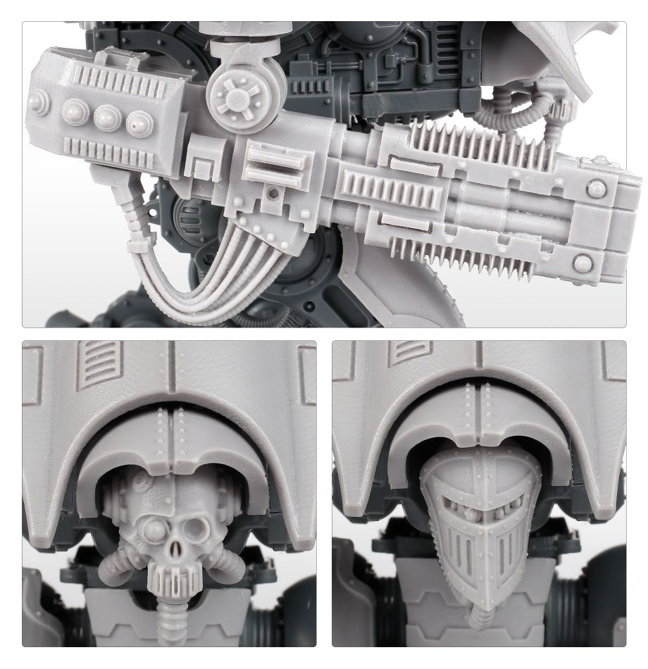 FW: Reaver Warpfeld Rakete und Mechanicum Knight Moirax – Brückenkopf