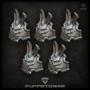 Puppets War H.I. Iron Bunny Shoulder Pads 02