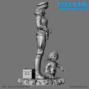 Bombshell Miniatures Betty & Shrapnel 07