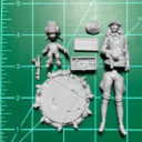 Bombshell Miniatures Betty & Shrapnel 09