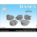 Hitech Miniatures 32MM ROCKY BASES