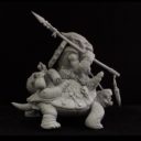 Cartoon Miniatures Turtle Rider5