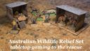 Papierschnitzel Australian Wildlife Relief Set