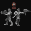 HM Hardcore Miniatures Jungle Fighters 3