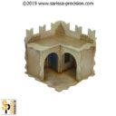 Sarissa Precision Desert Fort Corner Walls 2