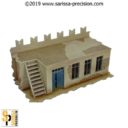 Sarissa Precision Desert Fort Straight Wall 1